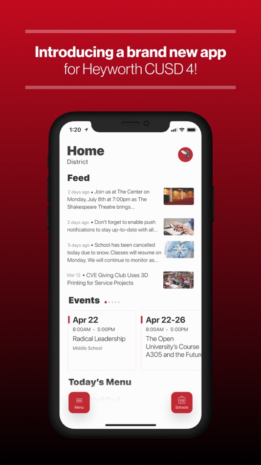 #1. Go Hornets (iOS) 由: Heyworth Community Unit School District 4
