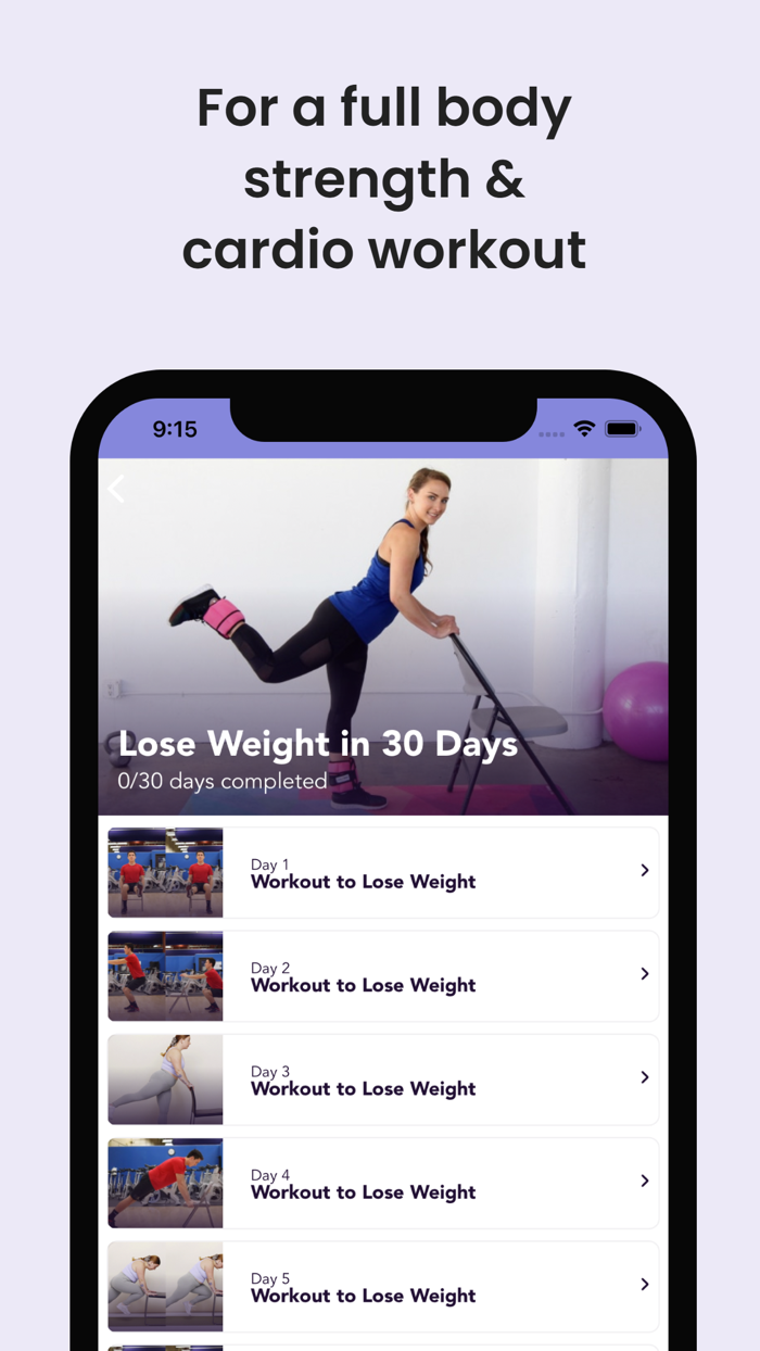 Chair Exercises and Workouts