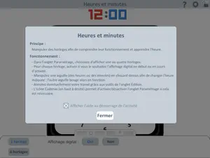Outil Heures et minutes screenshot #2 for iPad