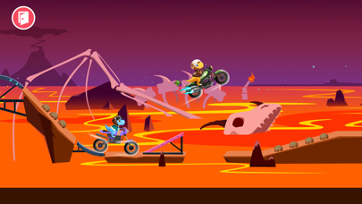 オフロードバイク - 子供のためのレーシングパズルゲームのおすすめ画像2