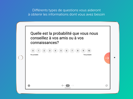 Screenshot #5 pour Enquête hors ligne – inBook