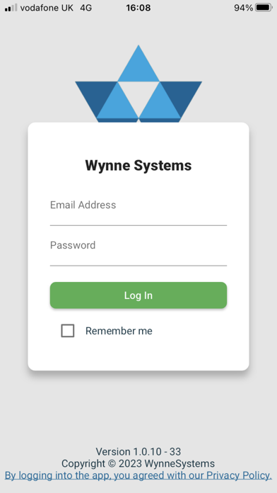 Wynne Mobile Screenshot