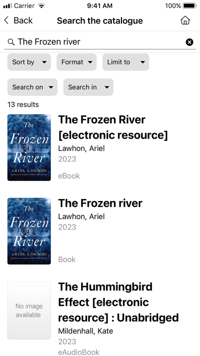 Western Riverina Libraries Screenshot