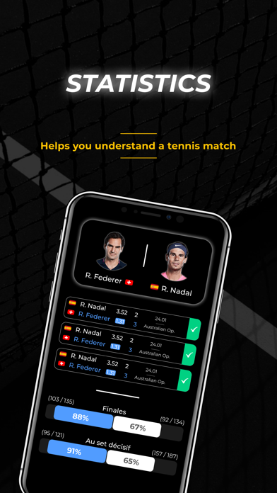 Tennis Metrics Screenshot