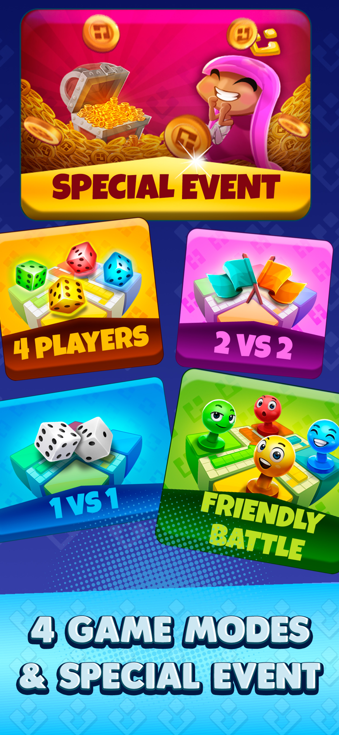 Ludo TEAMS board games online