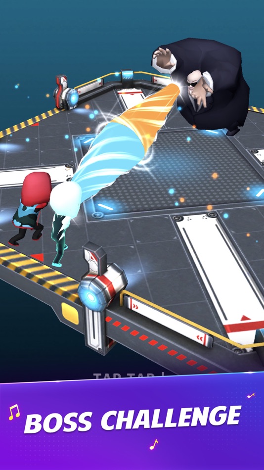 #3. Universe Hero 3D (iOS) Podle: 晗 张