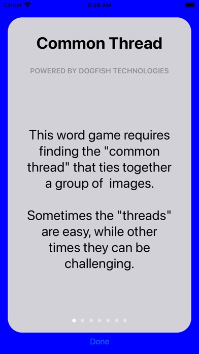 Common Thread Game Screenshot