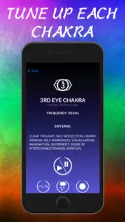 chakra healing frequencies iphone screenshot 2