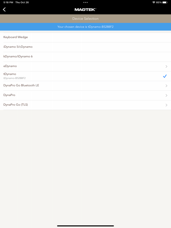 App screenshot