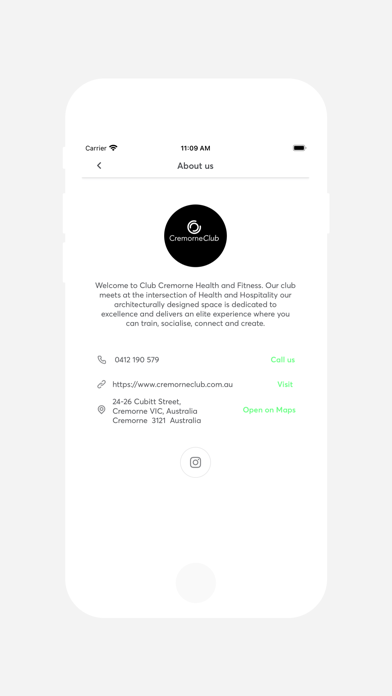 Cremorne Club Screenshot