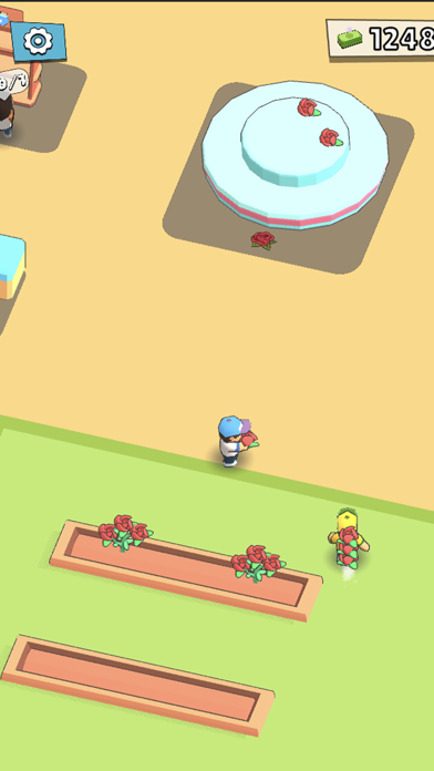 Flower Shop - Idle Tycoon Game Screenshot
