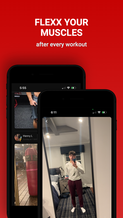 Flexx - social fitness Screenshot