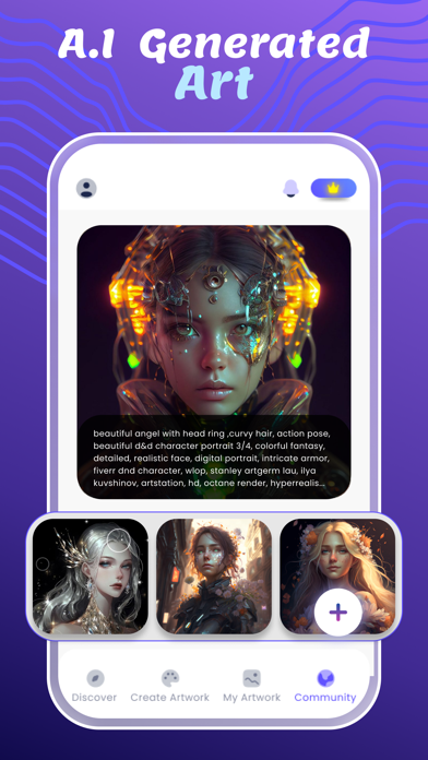 Anime Art & Ai Photo Generator Screenshot