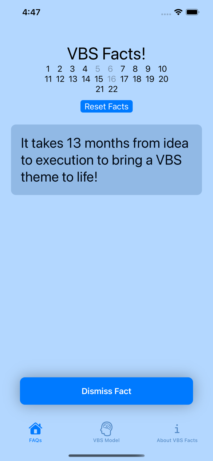 VBS Facts