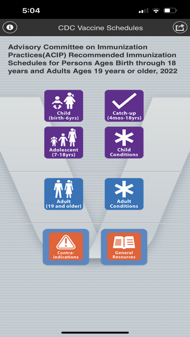 Screenshot #3 pour CDC Vaccine Schedules