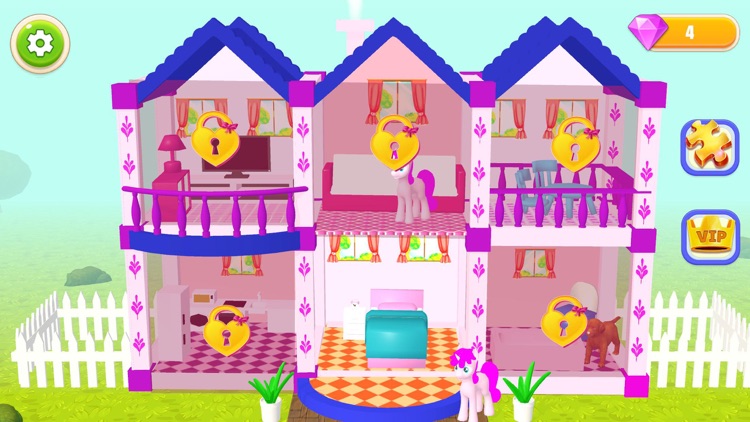 Doll House 3D: Dress Up Games screenshot-4