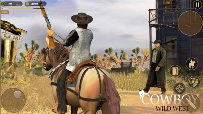 West Cowboy Game Horse Riding Screenshot