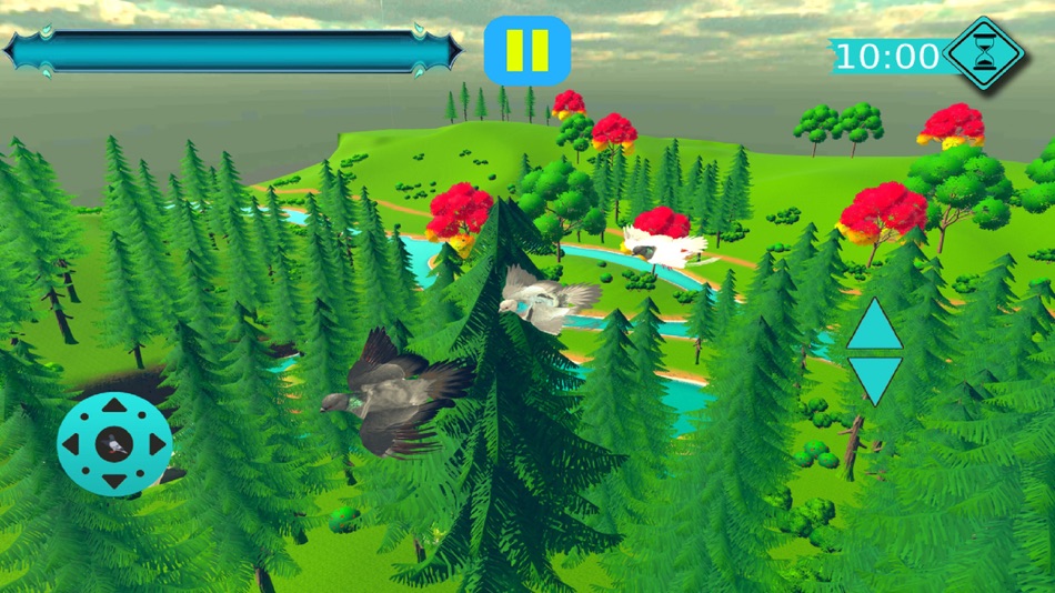 #3. flying pigeon bird simulator (iOS) 由: Muhammad Usman