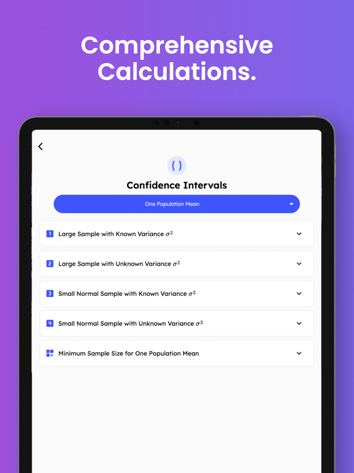 IntroStat - Statistics Solver