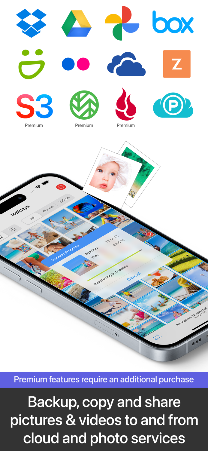 PhotoSync – transfer photos