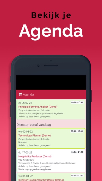 Centraal Zorg Bureau Screenshot