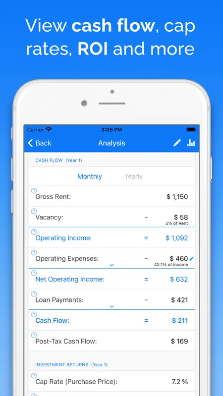 DealCheck: Analyze Real Estate screenshot 2 of 7