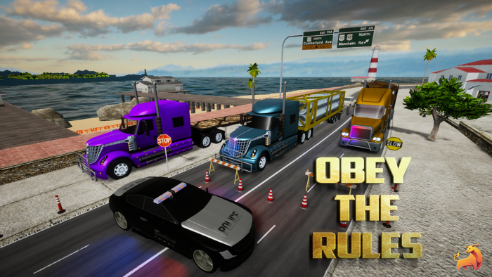 Highway Truck Simulator Game