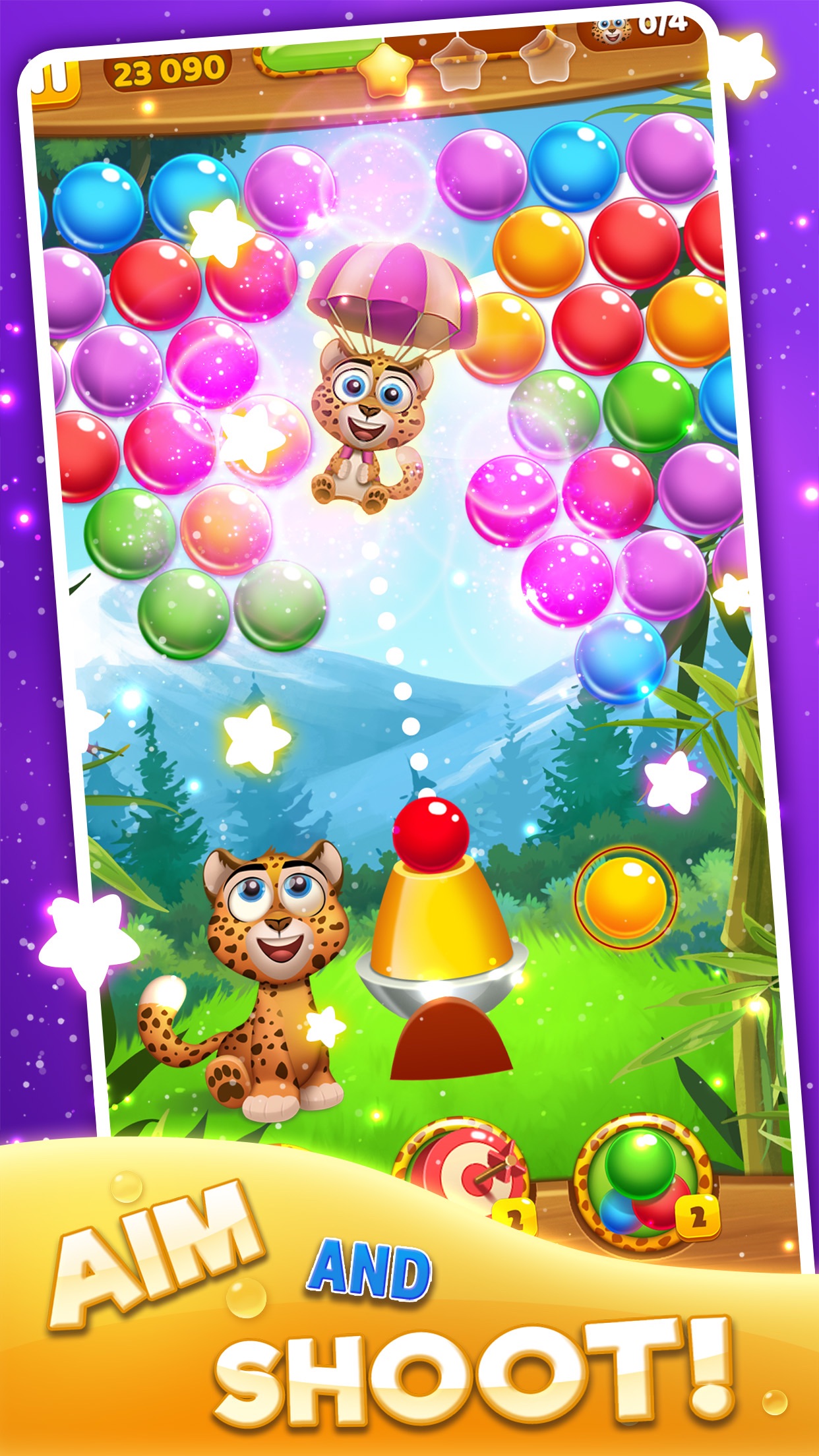 Bubble Pop: Wild Rescue screenshot 1
