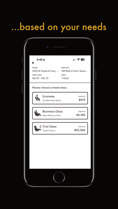 Door2Door Flights Screenshot
