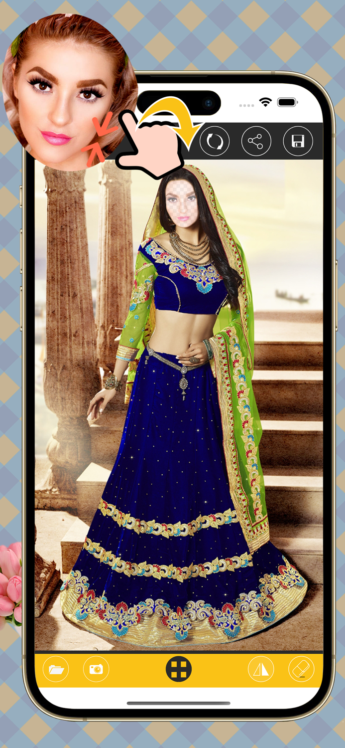 Indian Bridal Photo Montage