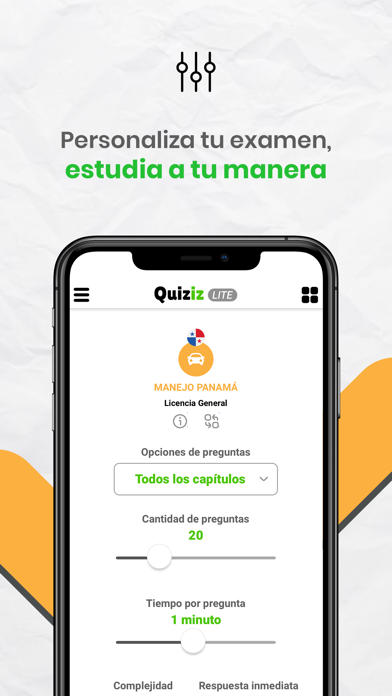 Quiziz Manejo Panamá Screenshot