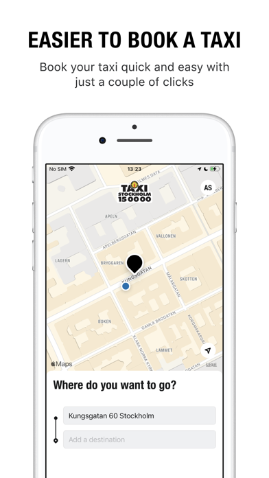 Taxi Sthlm Screenshot