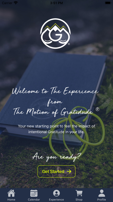 The Motion of Gratitude Screenshot