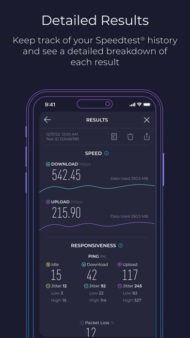 Speedtest by Ookla Screenshot