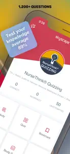 NurseThink NCLEX Quizzing App screenshot #2 for iPhone