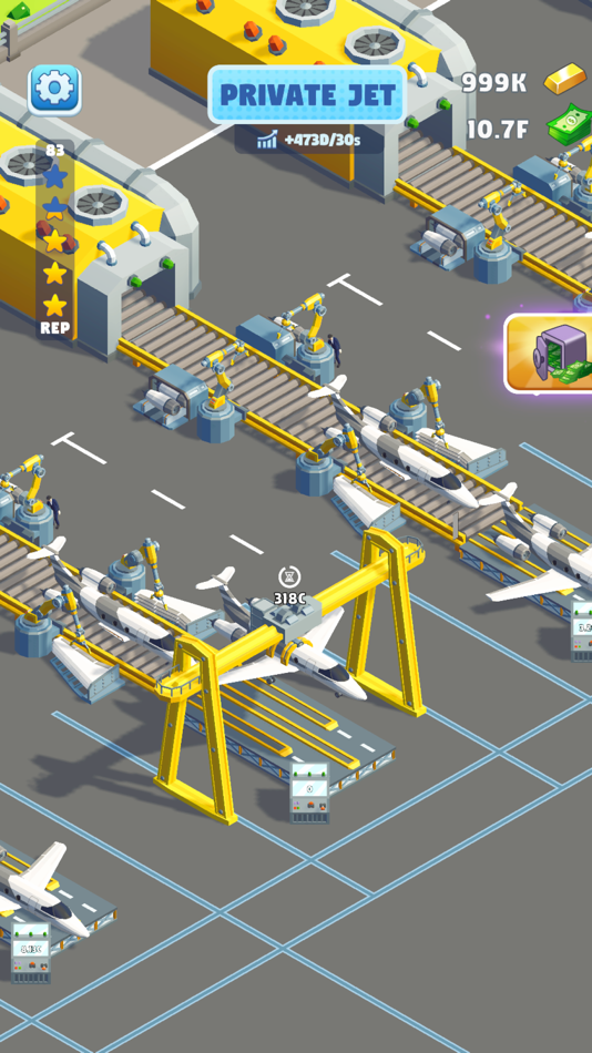 #7. Rogue Runways: Idle Jet Tycoon (iOS) 由: Brad Ciechanowski