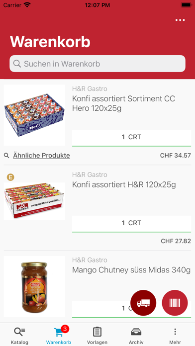 H&R Gastro-Shop Screenshot