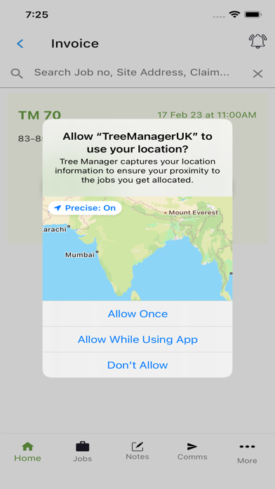 Screenshot 4 of TreeManagerUK App