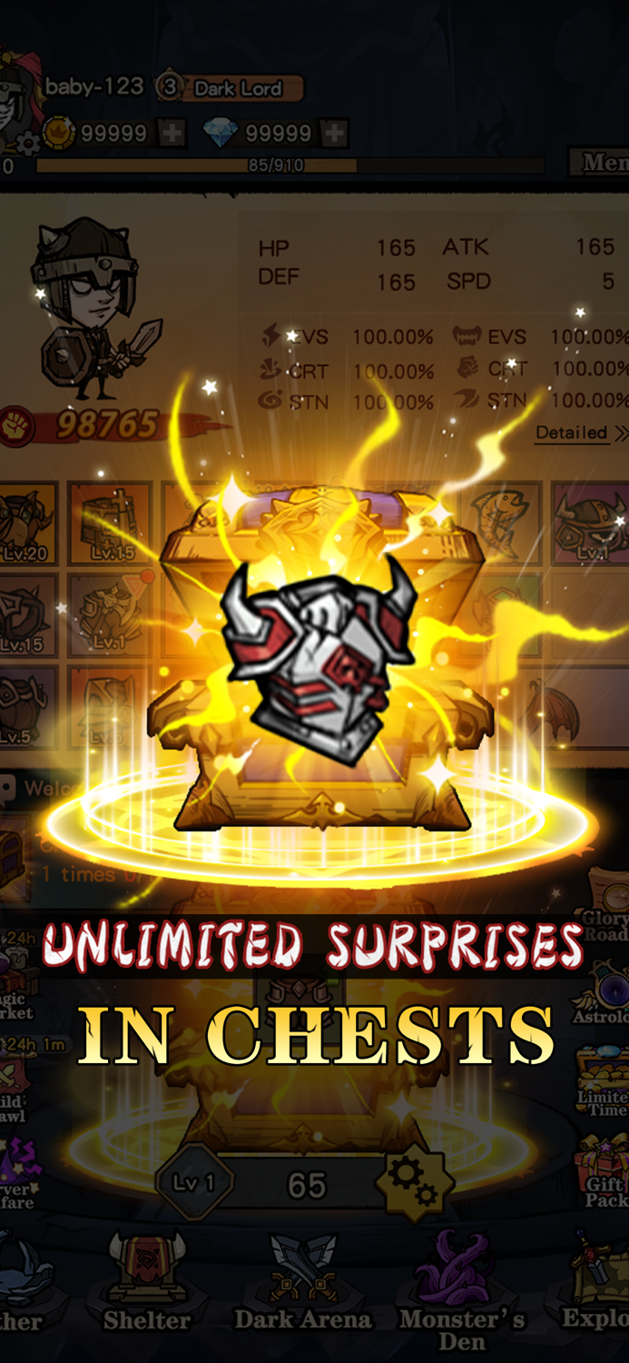 Endless Castle - open box rpg