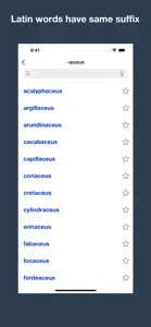 Latin prefixes and suffixes screenshot #7 for iPhone