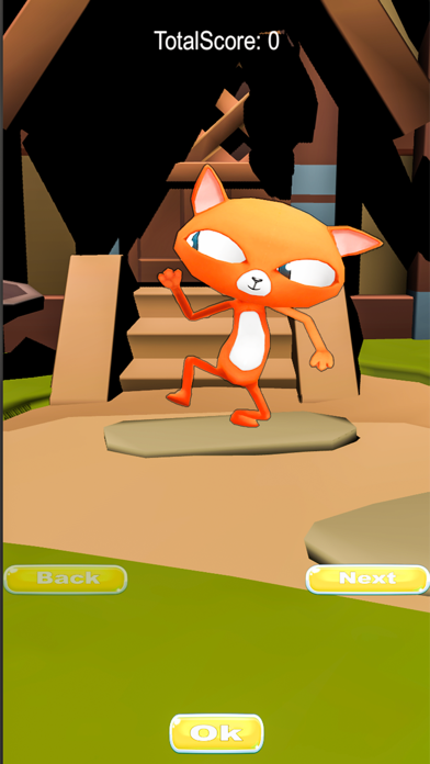 Endless Cat Runner Games 3D Screenshot