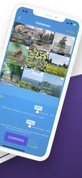Game screenshot Компрессор для сжатия видео apk