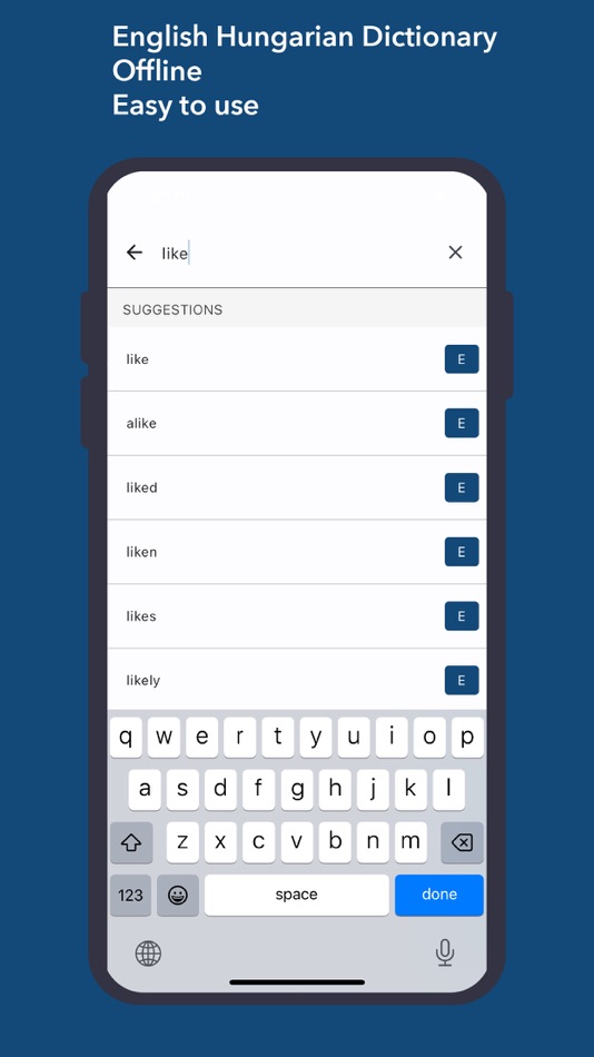 Dictionary English Hungarian - 1.0.1 - (iOS)