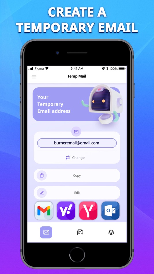 #1. Vanishmail - Temporary Email (iOS) 由: Dmytro Aksonov
