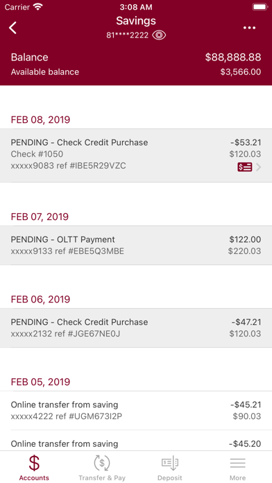 Peoples Bank & Trust GA Screenshot
