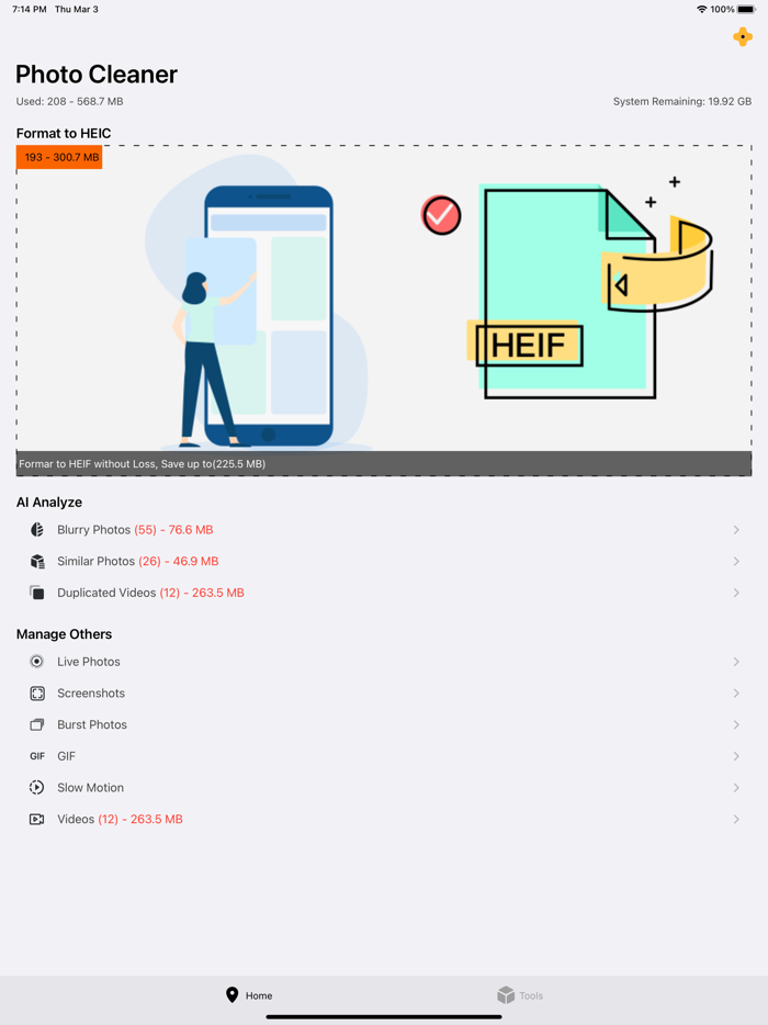 Phone Cleaner for iPhone Photo