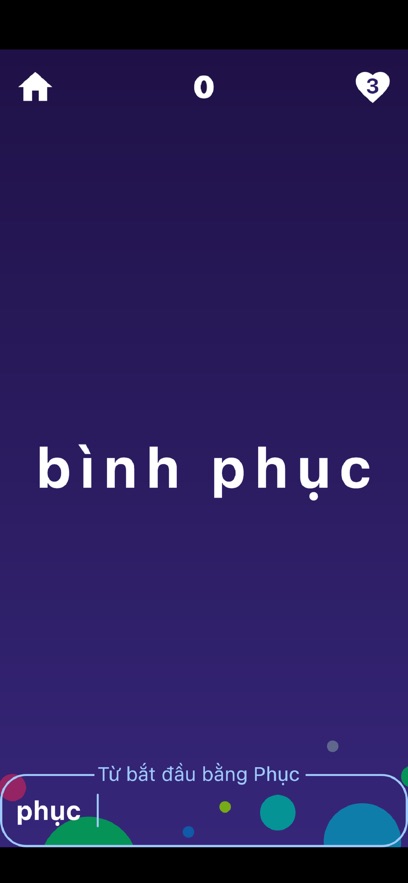 Chơi nối từ đi