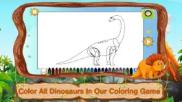 Game screenshot Dinosaur Coloring Pages Puzzle mod apk