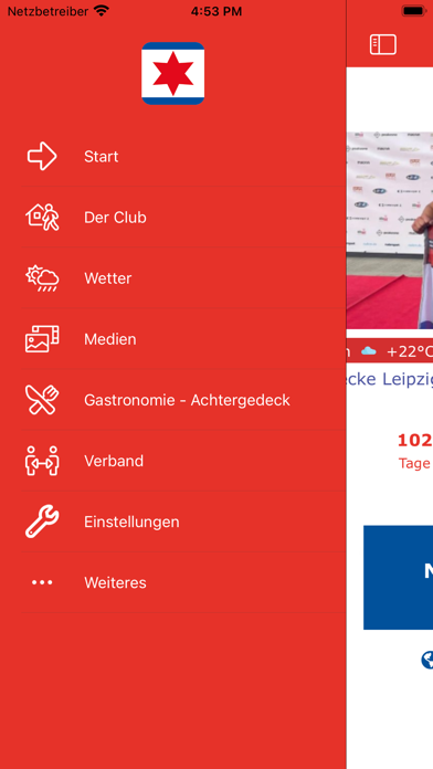 Berliner Ruder-Club e.V. Screenshot