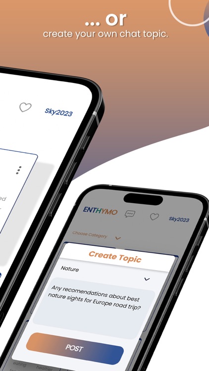 Enthymo: Anonymous Chat Topics
